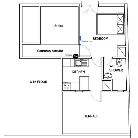 Apartman Konstantinou - Smart & Roof Terrace *